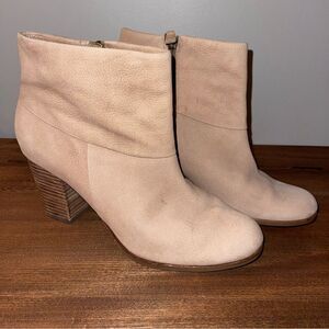 Cole Haan NikeAir Tan Suede Boots Booties Sz 10